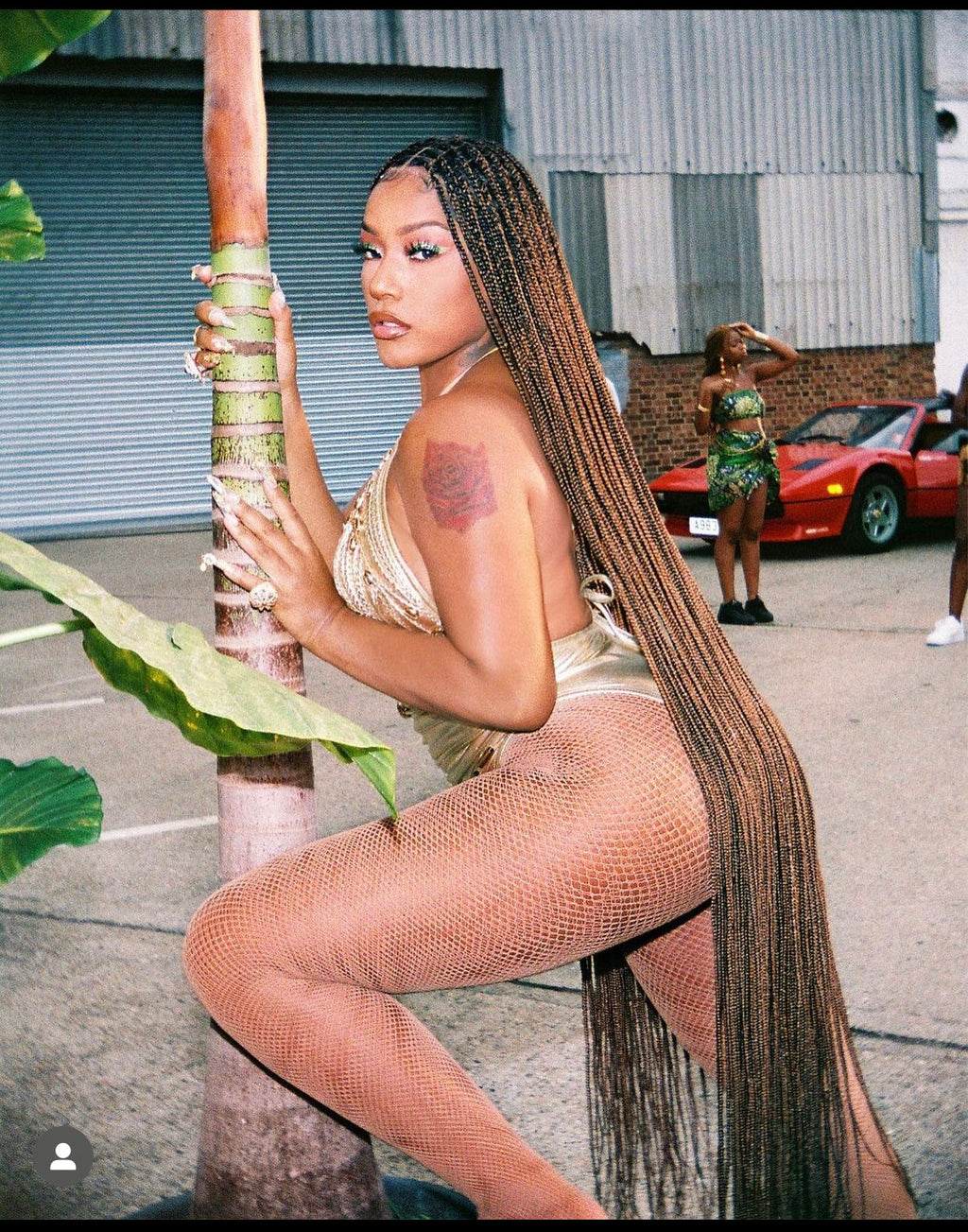 Beyoncé Honey Blonde Knotless Braid Wig "Premium Swiss Full Lace"